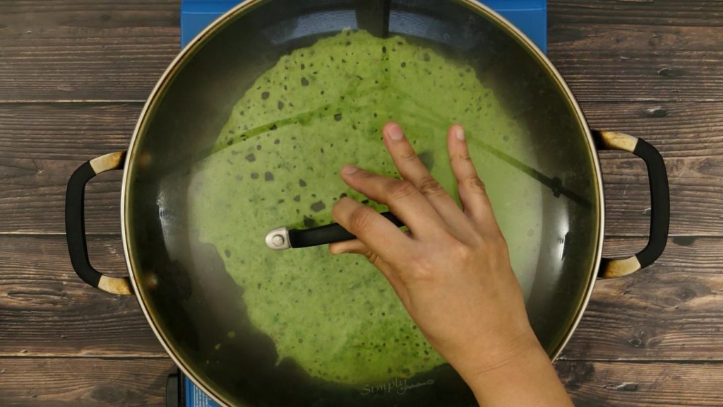 Spinach Dosa  