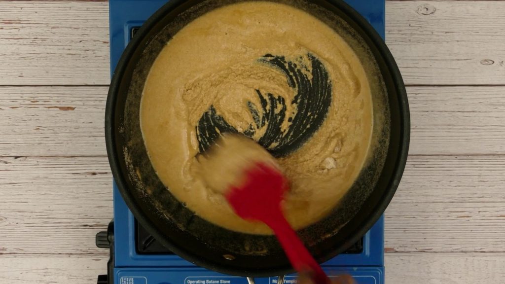 rajgira halwa - flour